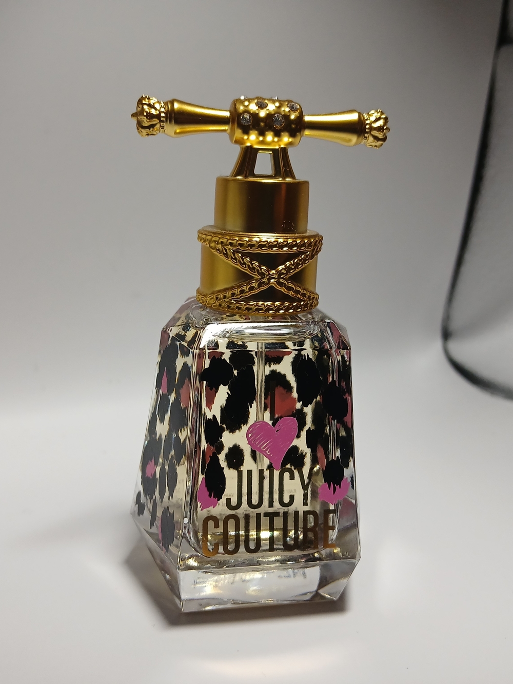 Juicy Couture " I Love Juicy" Gold-Top Leopard Print Fragrance - Picture 5 of 6